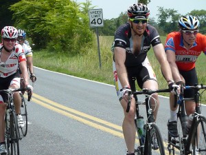 Rudi racing the 2010 Giro di Coppi