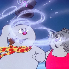 Frosty and Crystal the Snowpeople